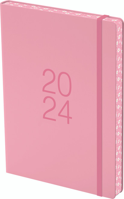 2024 COLLINS A51 COLOURED EDGE DIARY (PINK)