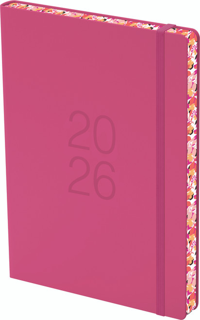 2026 COLLINS A51 COLOURED EDGE DIARY (PINK)