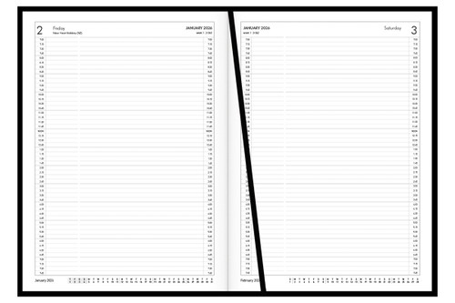 2026 A41A APPOINTMENT DIARY (BLACK)