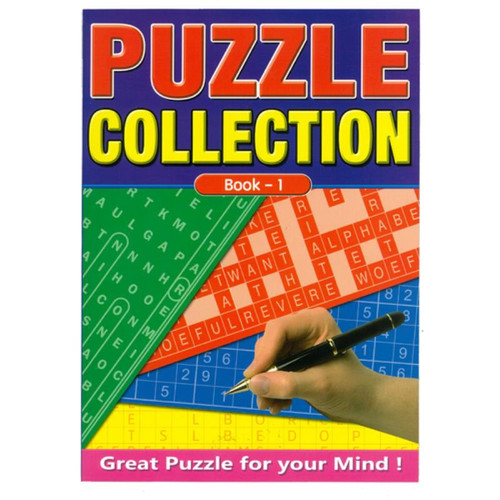 PUZZLE COLLECTION BOOK A4 72PG
