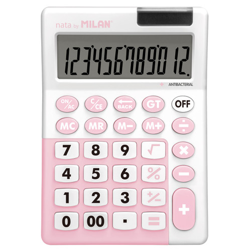 MILAN M240 ANTIBACTERIAL SCIENTIFIC CALCULATOR (PINK) - Qizzle