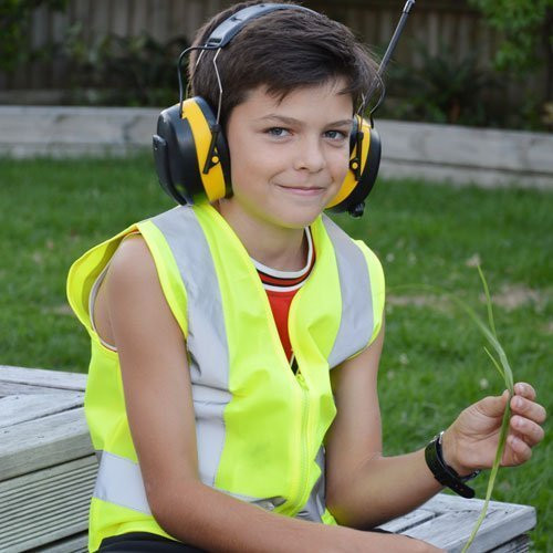 KIDS YELLOW HI VIS - EXTRA LARGE (10-14 YEARS OLD)