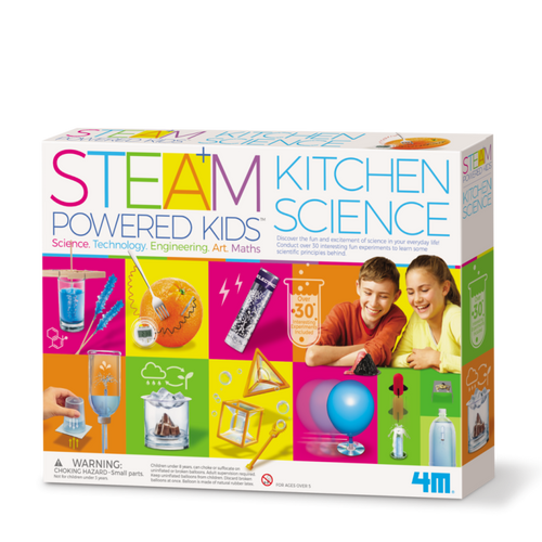 STEAM POWERED KIDS KITCHEN SCIENCE KIT