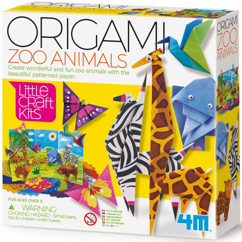 4M ORIGAMI ZOO ANIMALS KIT