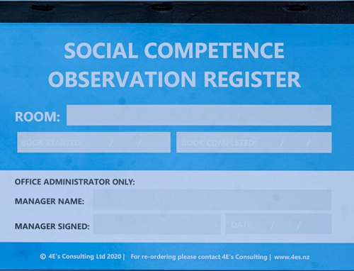 SOCIAL COMPETENCE OBSERVATION REGISTER