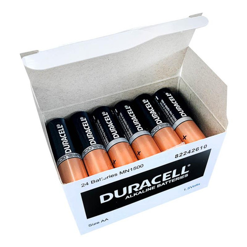 DURACELL ALKALINE AA BATTERY PACK 24