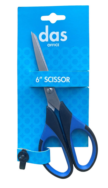 6 INCH SOFT GRIP SCISSORS