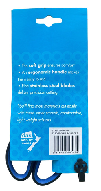 6 INCH SOFT GRIP SCISSORS