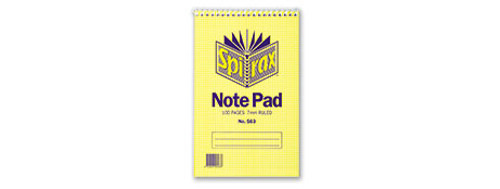 SPIRAX 563 NOTEBOOK 200 X 127MM 100 PAGE