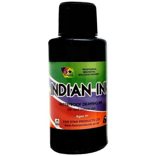 INDIAN INK, 50ML (BLACK)