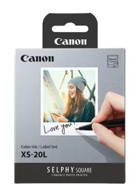 CANON XS-20L PAPER + INK KIT FOR SELPHY SQUARE