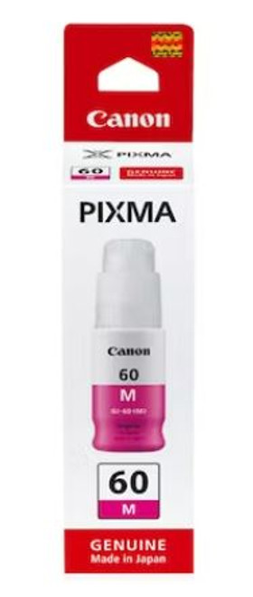 CANON GI60M PIXMA ENDURANCE INK REFILL BOTTLE MAGENTA