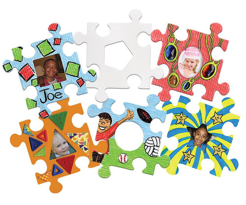 PICTURE FRAME PUZZLE PIECES