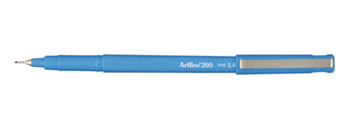 ARTLINE 200 BRIGHT FINELINER PEN 0.4MM BRIGHT BLUE