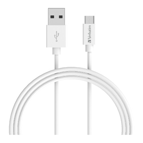 VERBATIM ESSENTIALS CHARGE & SYNC CABLE - MICRO-USB