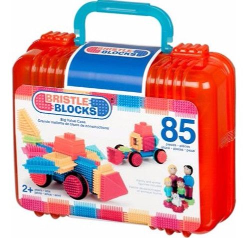 BRISTLE BLOCKS BIG VALUE CASE 85PC