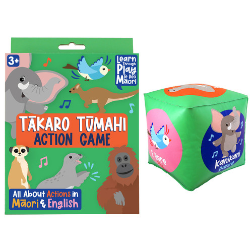 TAKARO TUMAHI ACTION GAME INFLATABLE CUBE 20CM