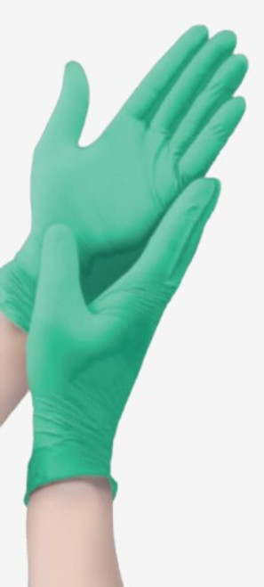 BIODEGRADABLE NITRILE POWDER FREE GLOVES, BOX 100