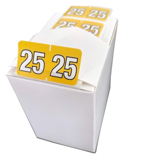 FILECORP YEAR LABELS - 2025, ROLL 100