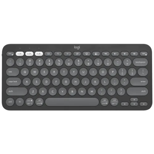 LOGITECH PEBBLE KEYS KEYBOARD K380S - GRAPHITE