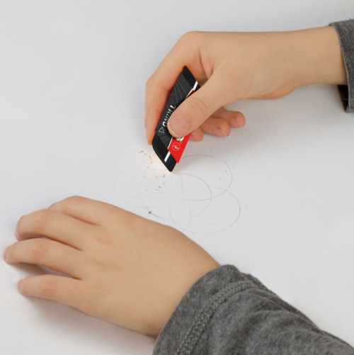 KORES TRINO TRIANGULAR ERASER BLACK