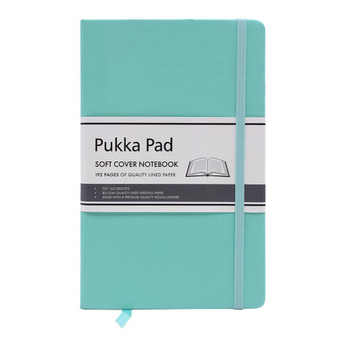 PUKKA SIGNATURE SOFT COVER NOTEBOOK 13X21CM LINED