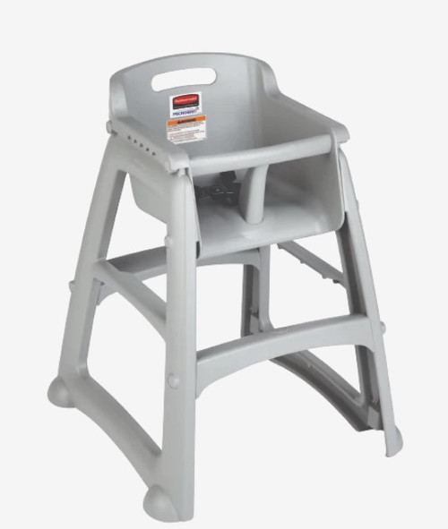STURDY CHAIR YOUTH SEAT WITH MICROBAN, PLATINUM