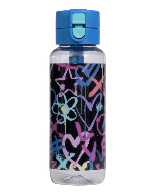 SPENCIL BIG WATER BOTTLE 650ML - HEARTS AND CROSSES