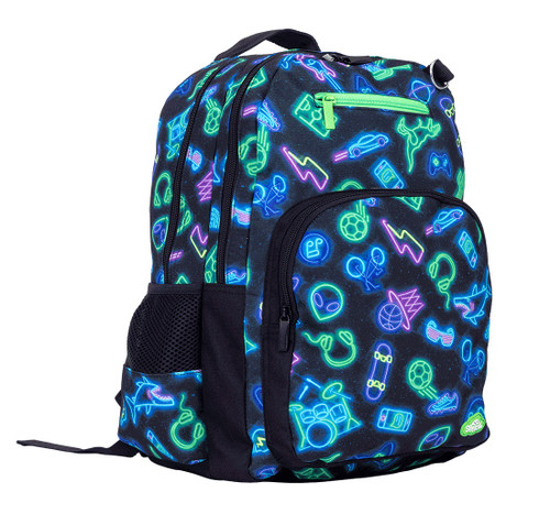 SPENCIL BIG KIDS BACKPACK - NEON LIFE