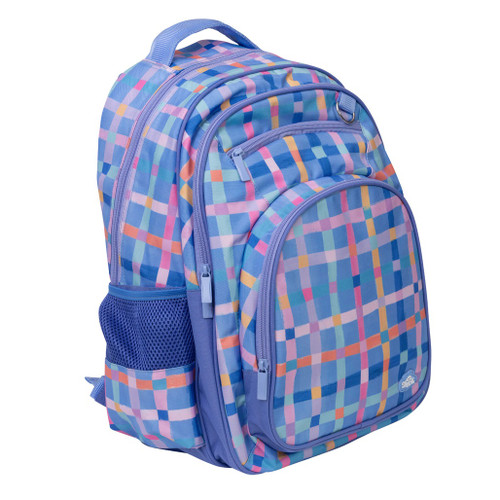 SPENCIL BIG KIDS BACKPACK - PASTEL PLAID