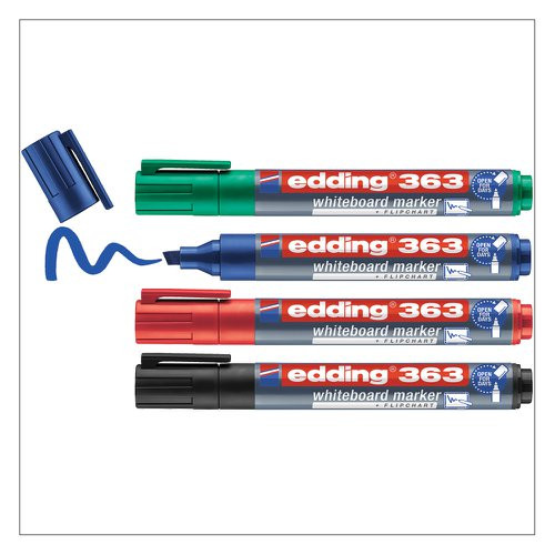 *BOX 10* EDDING 363 WHITEBOARD MARKER CHISEL