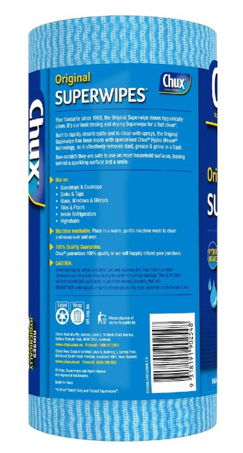 CHUX ORIGINAL SUPERWIPES, PKT 60