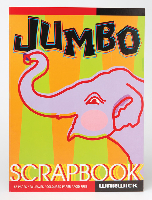 WARWICK JUMBO SCRAPBOOK, COLOUR PAGES