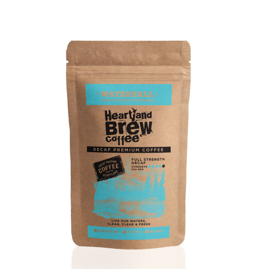 HEARTLAND BREW COFFEE FILTER/PLUNGER, WATERFALL 250GSM (DECAF)