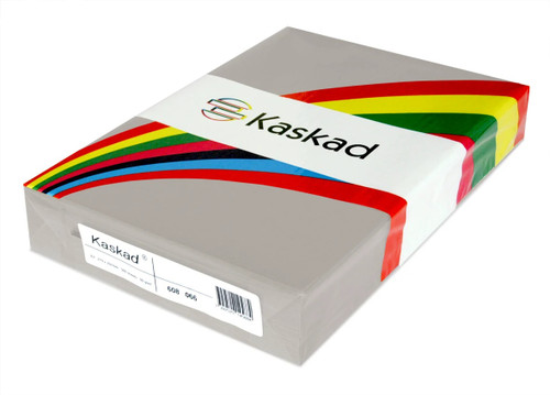 A4 KASKAD COLOURED CARD160GSM PKT 250 (OWL GREY)