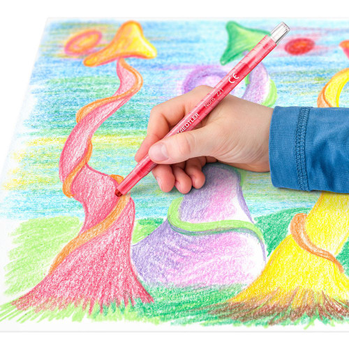 STAEDTLER NORIS TWISTER CRAYONS, BOX 72