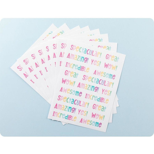 RAINBOW SHOUTOUTS MERIT STICKERS PKT 168