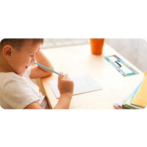 GROWING MINDS ADHESIVE NAME PLATES - PACK OF 30