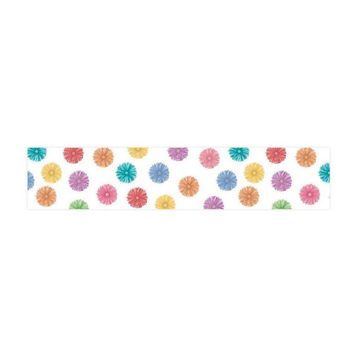 COLOUR BURST POM POMS BORDER PKT 12