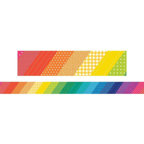 RAINBOW PATTERNS BORDER PTK 12