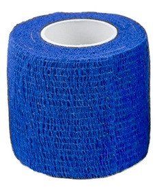 HELP-IT COHESIVE BANDAGE 5CM BLUE (EACH)