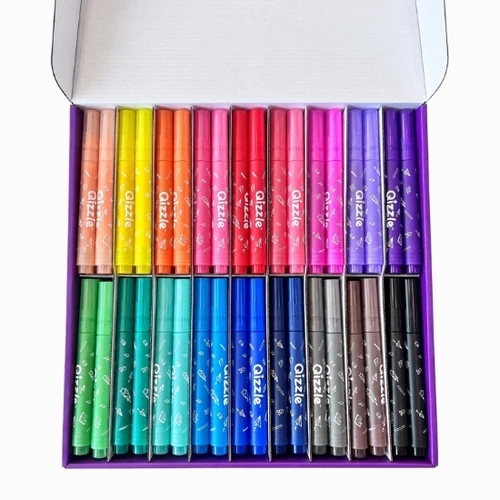 QIZZLE MONSTER MARKERS, PKT 144
