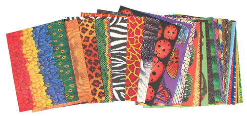 CREATURES AND ANIMALS PAPER VALUE PACK (96 SHEETS)