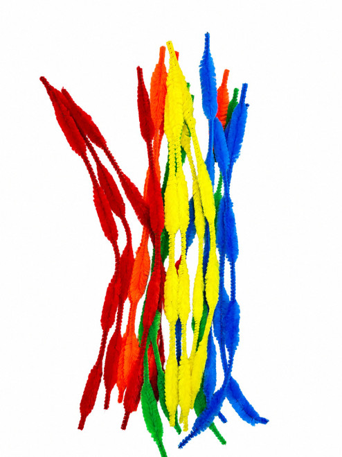 PIPE CLEANERS THICK N THIN 30CM (PKT 18)