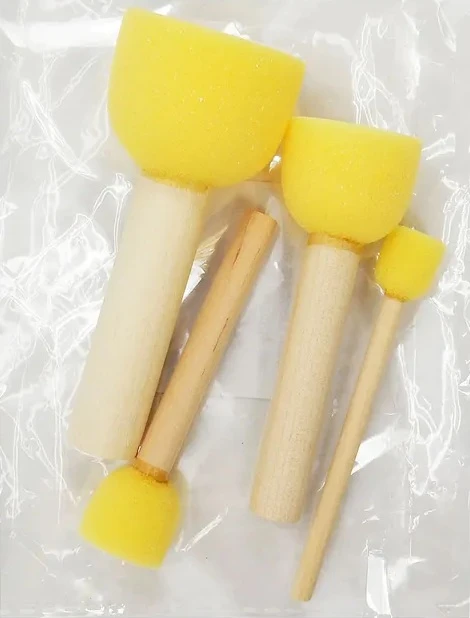 FOAM DABBERS ASSORTED SET OF 4