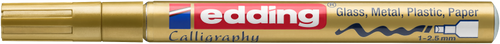 EDDING 753/53 CALLIGRAPHY MARKER (GOLD)