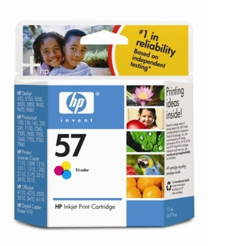 HP57 ORIGINAL COLOUR INKJET CARTRIDGE C6657AA