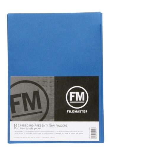 PRESENTATION FOLDER A4 (BLUE)