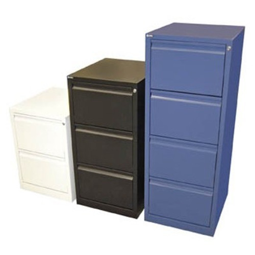 2-DRAWER EASYGLIDE FILING CABINET (CLARET RED)
