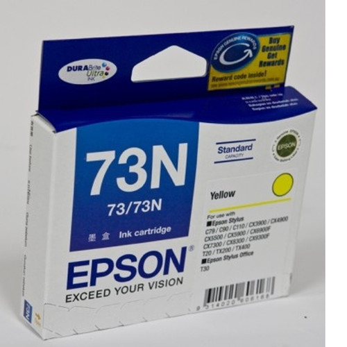 EPSON 73N YELLOW INKJET CARTRIDGE T105492